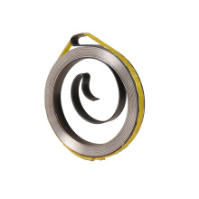 Primavera de reloj de resorte de retroceso de cable espiral plano retráctil personalizado Weili